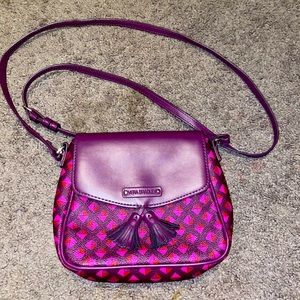 Purple and Pink Vera Bradley Crossbody Bag
